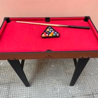 Tavolo da biliardo DAL NEGRO con palline e stecca