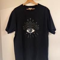 T shirt Kenzo occhio colore nero