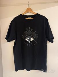T shirt Kenzo occhio colore nero