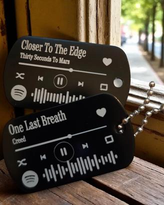 Portachiavi Codice Spotify