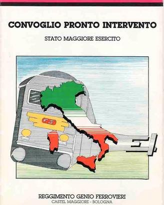 FERROVIE.CONVOGLIO  INTERVENTO Genio Ferrovieri 78