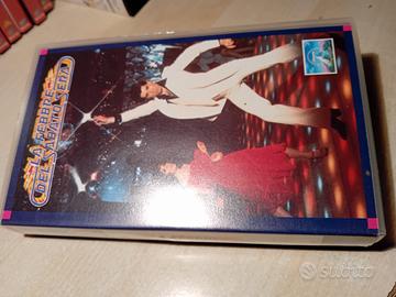 vintage videocassetta VHS La febbre del Sabato ser