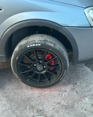 Cerchioni 4x100 msw glossy black