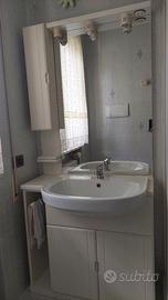 Mobile bagno laccato