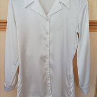 Camicia Donna Bianca - RASO Bianco - NUOVA