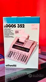 Calcolatrice Scrivente Olivetti Logos 352 - Nuova