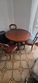 tavolo vintage 120×120 allungabile