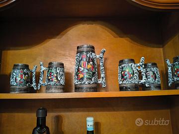 servizio bicchieri da birra 