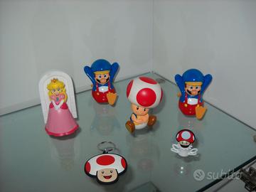 SUPER MARIO BROS - LOTTO DI 6 GADGET