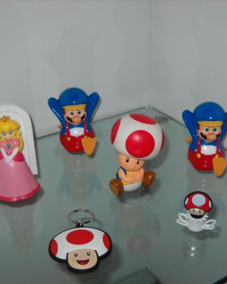SUPER MARIO BROS - LOTTO DI 6 GADGET