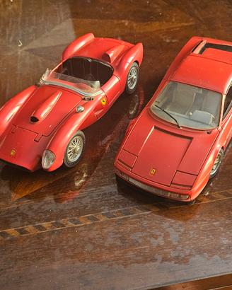 modellini burago Ferrari 4 pezzi