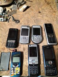 6 cellulari Nokia+ 1 Siemens Gigaset 