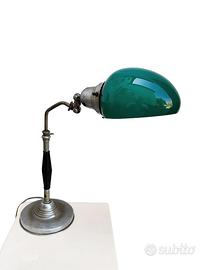 Lampada Ministero Vetro Opalino Vintage 50's 60's