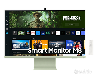 Smart Monitor M8 32 pollici UHD Flat Samsung