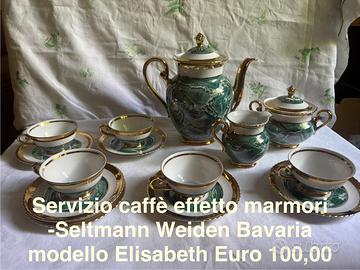 Servizio caffe’ vintage elegante Seltmann