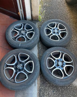 Cerchi e gomme smart 453