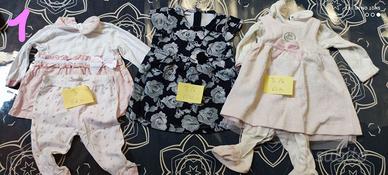 Vestitini bambina 3/12 mesi
