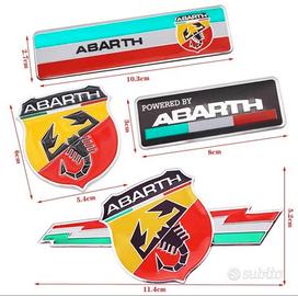 kit 6 pezzi Abarth 