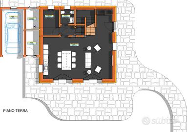 Villa indipendente unifamiliare