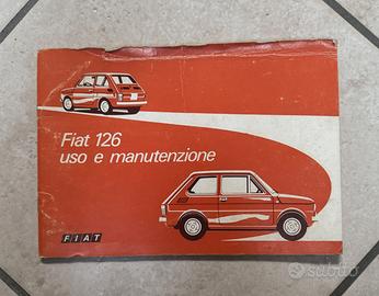 FIAT 126 - MANUALE USO E MANUTENZIONE