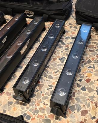 COPPIA BARRE A LED DMX mod ADJ.