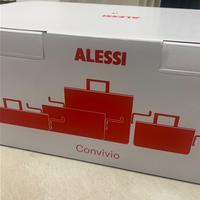 Batteria pentole Alessi linea Convivio nuova