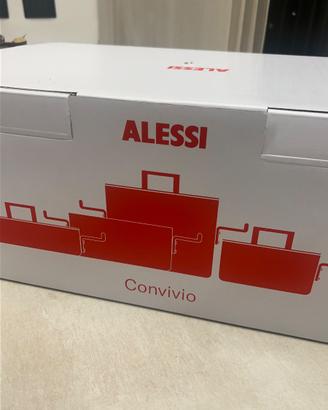Batteria pentole Alessi linea Convivio nuova