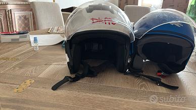 2 caschi moto