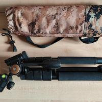 Treppiedi in alluminio + monopiede