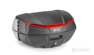 GIVI V49N BAULETTO MONOKEY 49LT CATADIOTTRI ROSSI 