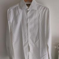 Camicia bianca doppio ritorto