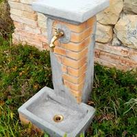 Fontana da giardino artigianale