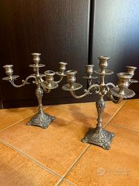 Candelabri 1900 peltro