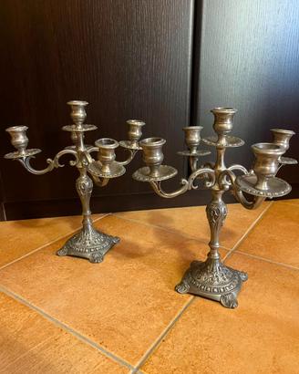 Candelabri 1900 peltro