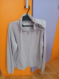 felpa in cotone lilla