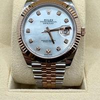ROLEX DATEJUST 126331 41M EVEROSE MOP DIAMOND DIAL