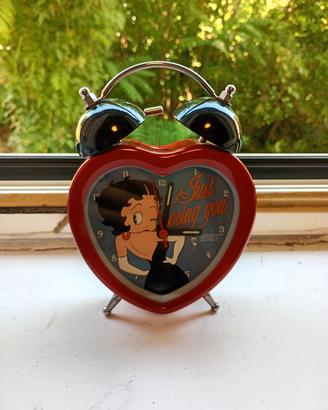 sveglia di Betty Boop da collezione 