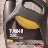 olio motore 10w40 - 4 litri- nuovo sigillato,