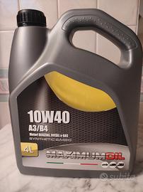 olio motore 10w40 - 4 litri- nuovo sigillato,
