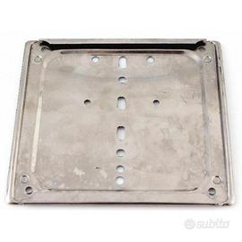 Portatarga posteriore moto in metallo per targhe f