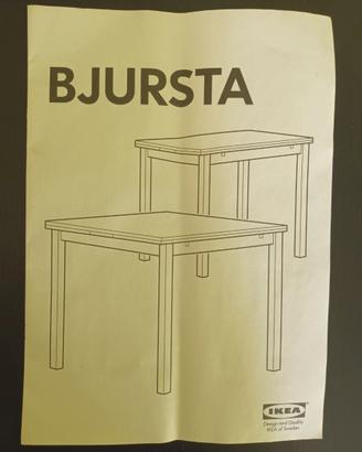 Tavolo IKEA estensibile per cucina (h74x90x90/168)