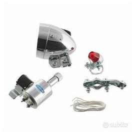 Kit faro anteriore con dinamo bici
