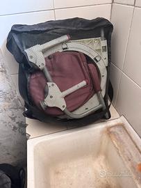 Seggiolino da tavola girevole portatile