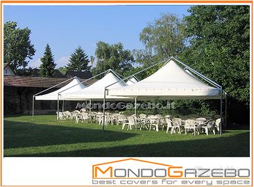 Gazebo fisso Moon copertura ferri esterni 3x4 NEW