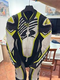 Tuta pelle completa  Moto Spike Aragon