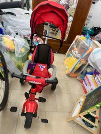 Triciclo con manubrio