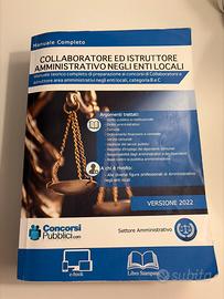 Manuale istruttore amministrativo