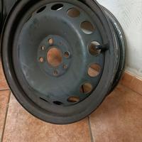 4 cerchi in ferro 14 pollici per panda model