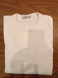 Felpa Stone Island bianco