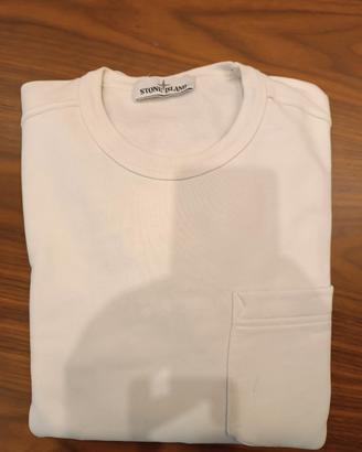 Felpa Stone Island bianco